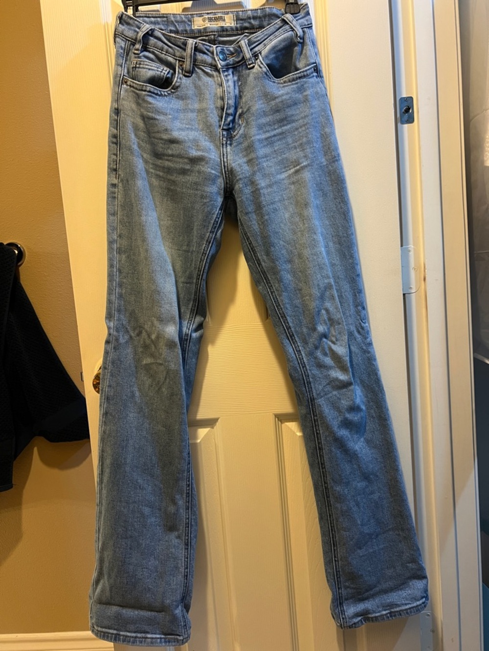 Rock & Roll light wash Bootcut High rise